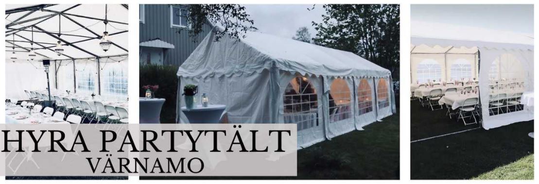 Hyra partytält Värnamo