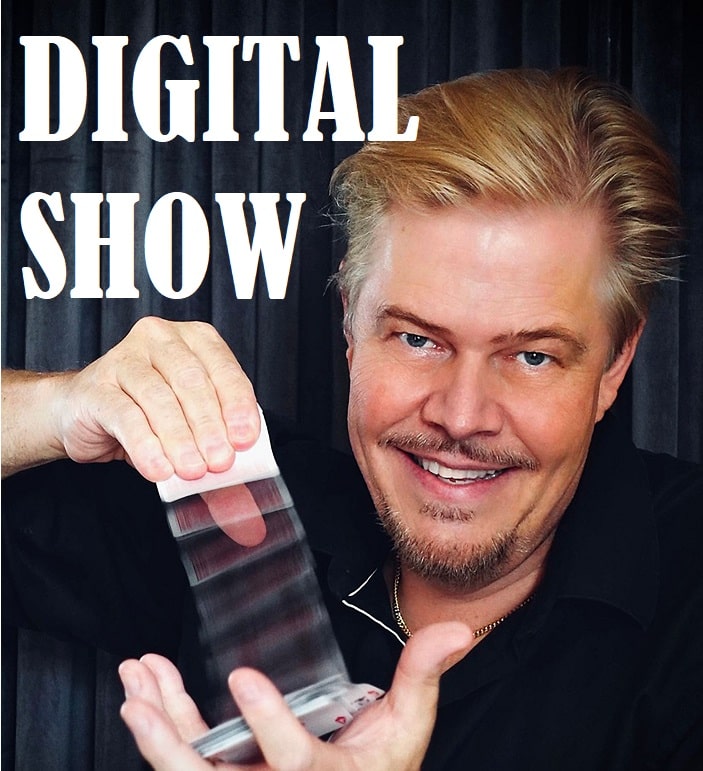Trollkarl John Houidi bjuder på trolleri digitalt