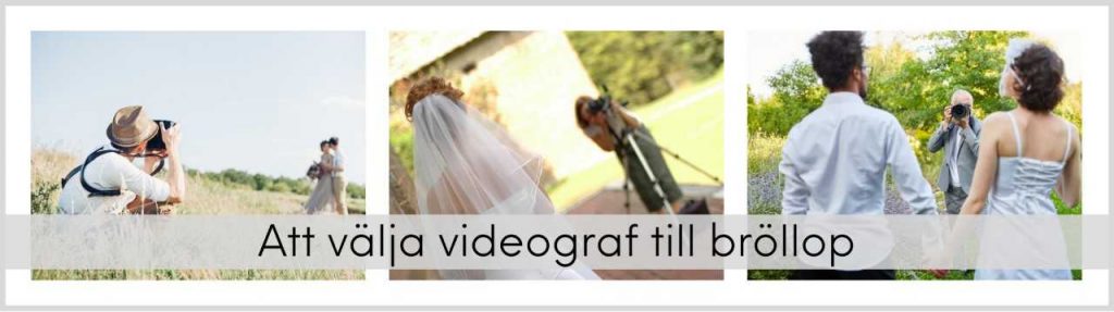 Bröllopsfilm att tänka på