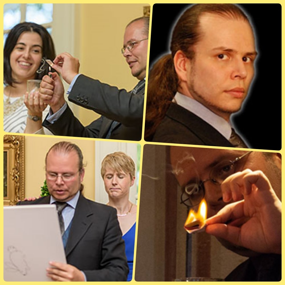 Hyr prisvärd trollkarl till festen eller event